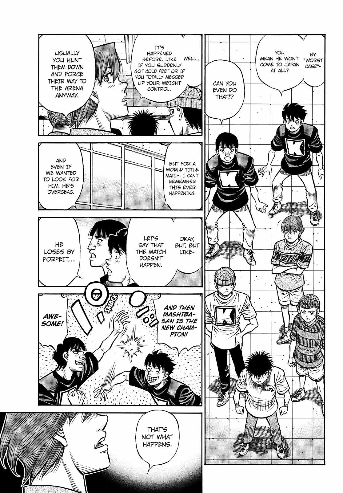 Hajime no Ippo Chapter 1444 10